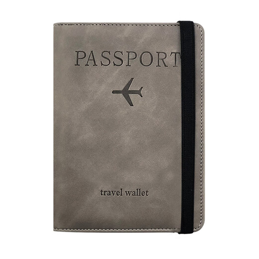 Zhizhou Travel Passport Clip Safety Anti-theft Brush Portable Multi-function Storage Ticket Clip Travel Equipment [Multi-function Anti-theft Anti-theft Anti-magnetization] Pink