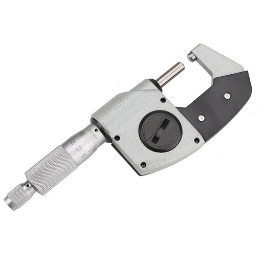 Three-measure wall thickness round head spline small probe single and double pointed digital display micrometer 0-25mm flat tip crimping height gauge JDP03 wall thickness double round head 0-25mm