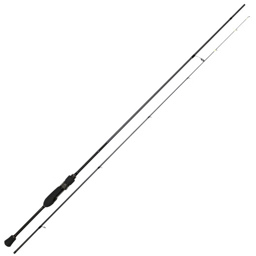 22新款5G根钓微物路亚竿MajorCraft日本马牌AD5超轻竹荚鱼小根杆 AD5-S682L/AJI 2.04米实心尾微物小