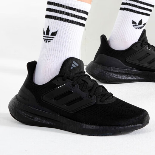阿迪达斯 （adidas）跑步鞋男鞋女鞋 2024夏季新款缓震健身训练舒适运动鞋 IF4840/黑色/EQT 36