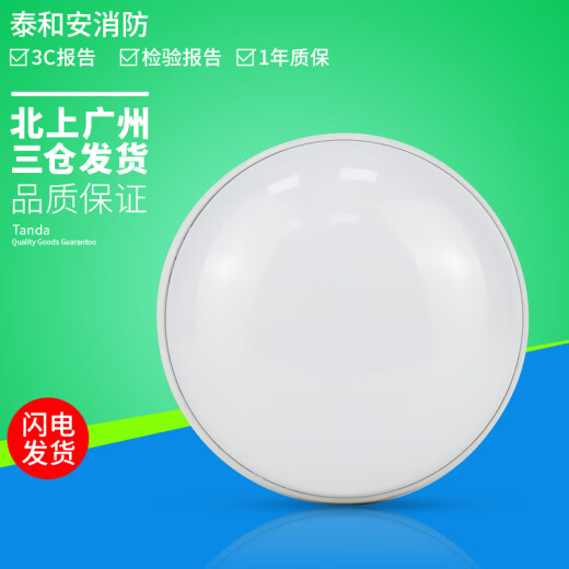 泰和安集中电源控制型应急照明灯具吸顶嵌墙式疏散照明指示灯 TS-ZFJC-E12W-6628 吸顶式