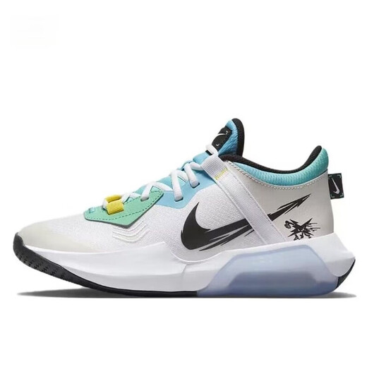 Nike Air Zoom Crossover GS Детская детская баскетбольная обувь DC5216 FD4638-181 Белый и зеленый (GS) DV1365-101 узкие ноги 37,5
