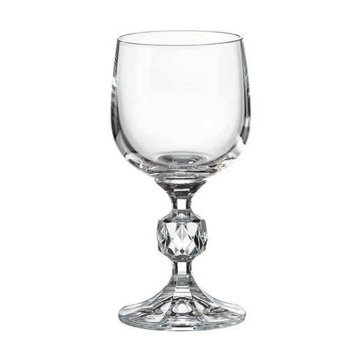 BOHEMIA Czech original imported crystal glass spirit cup white wine cup high foot cup soju cup home set diamond legs white wine cup 50ml single price