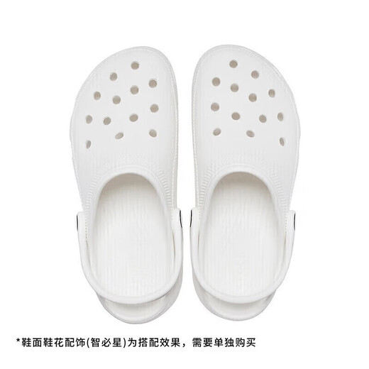 
crocs Crocs thick-soled cloud hole shoes outdoor 206750 white-100 36/37 (230mm)