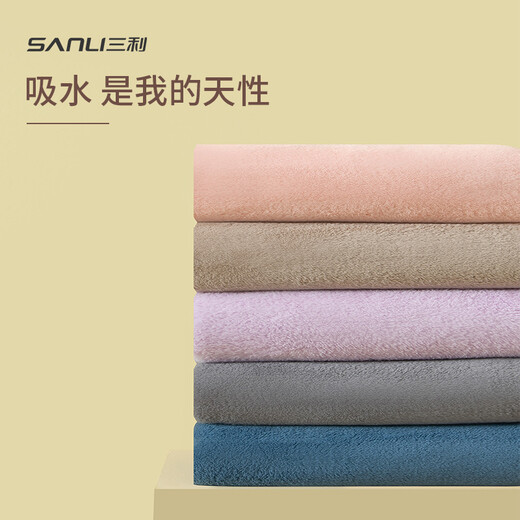 Toalla de baño grande de secado rápido para hombres Una toalla suave que absorbe agua con cordón para toalla de baño para mujeres 70*140cm gris