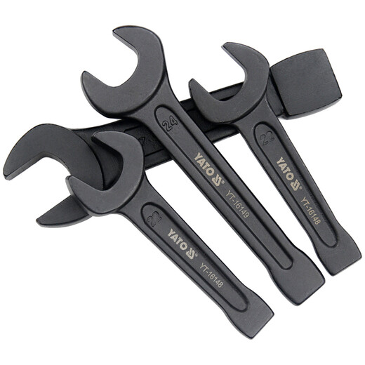Yato Open Klopfschlüssel Schwerlast-Single-Kopf-Griffschlüssel 22-150 mm großer industrieller Brettpreis 60 mm YT-3518