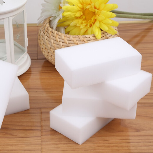 Meliya Nano Sponge Magic Cleaning Cloth Kitchen Decontamination Cleaning Dishwashing Block Stovetop Magic Shoe Cleaning and Water Absorption Promotional Pack 1 Pack 6 Tables in Total