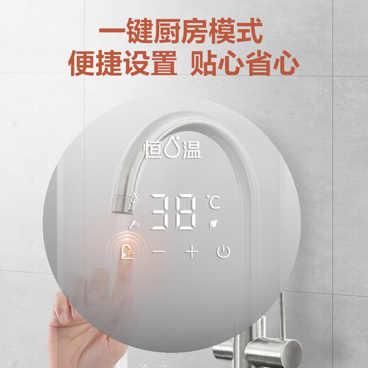 Smith (A.O.SMITH) Garnet 16-liter stainless steel gas water heater, national subsidy, stainless steel heat exchanger package for 8 years, constant temperature, large water volume, wind resistance and anti-freeze JSQ31-TC1