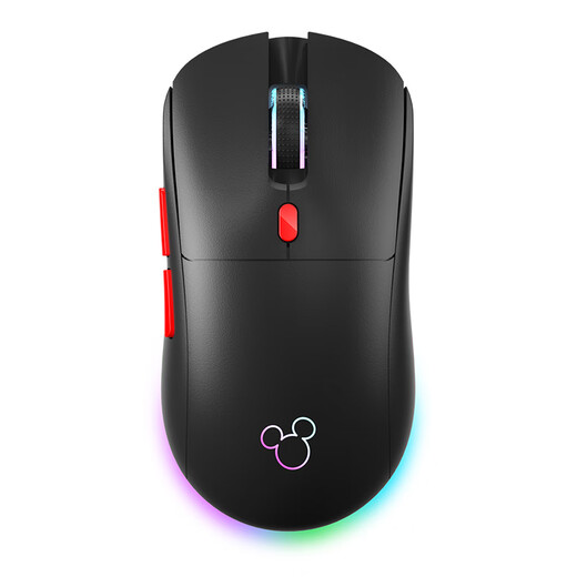 XIANGMOO无线蓝牙三模鼠标有线RGB灯效游戏电竞可充电办公笔记本台式电脑 MAC手机平板 IPAD安卓通用宏定义 黑色【游戏三模+1000Hz回报率】RGB灯效