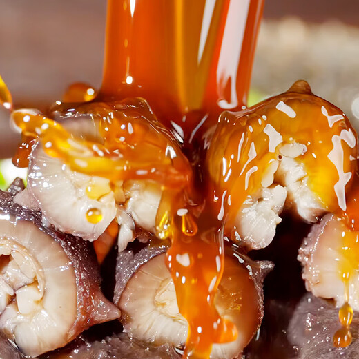 Grandma Zhang Dalian organic ready-to-eat sea cucumber 3Jin Jin equal to 0.5kg 40-50 pieces high quality pollution-free seafood aquatic products gift box gift giving