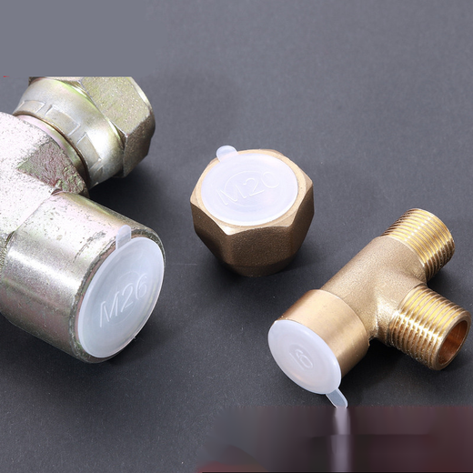 White plastic plug plug cap inner plug hole plug hole cover inner thread dust cover threaded hole protective sleeve round pipe plug ZEIROU D-M12 (50 pieces)