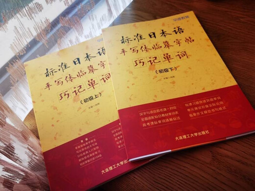 标准日本语手写体临摹字帖 巧记单词 初级上