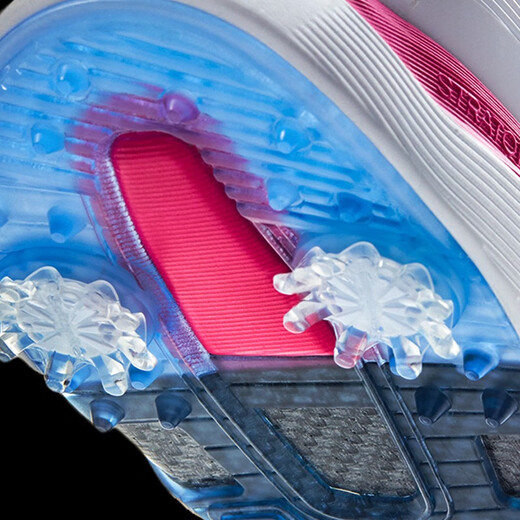 FootJoy Golf Shoes Men's New Summer Product HyperFlex BOA Lightweight Comfortable Cushioning FJ Sports 51050 White/Blue/Purple Size 41