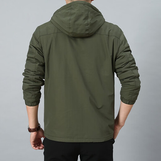 JP Jacke plus Fleece Herren -Kapuze Casual Dick Jacke warm 9898 Grau 2xl