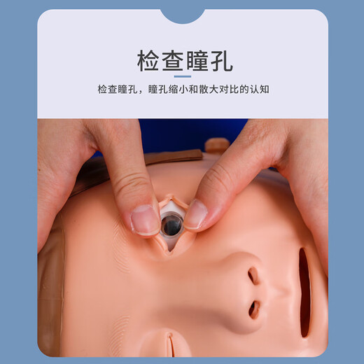 
Suyi CPR Resuscitation Simulator First Aid Safety Training Full Half-body Dummy Chest Press Artificial Respiratory Emergency Rescue Rubber Dummy School CPR Training and Drill Model CPR15690S Assessment + Color Screen + Animation + Print + Remote Control