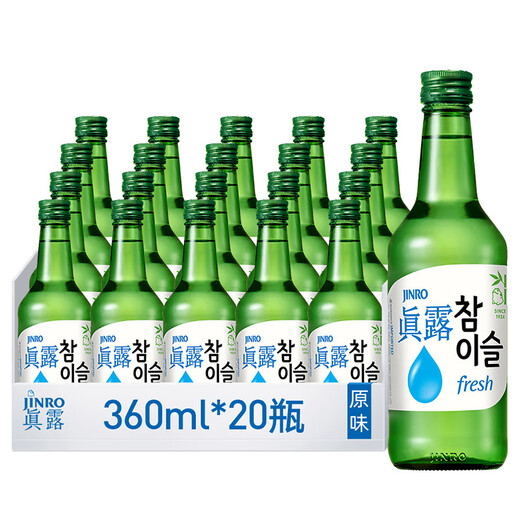 
JINRO Soup 360ml*20 bottles 16 degrees original flavor Korean imported foreign wine ration wine