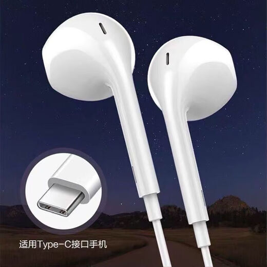【全网低价】有线耳机type-c接口降噪适用苹果15安卓华强北高品质小米华为耳机性能稳定 Type-C口（C口手机全通用）