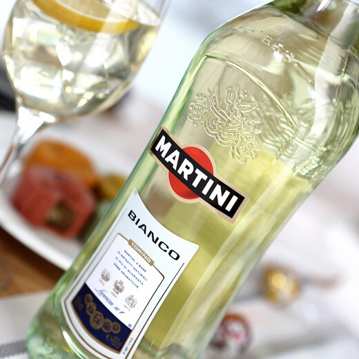 马天尼马天尼（Martini)进口洋酒威末酒意大利  调酒 基酒 配制酒 DIY酒 白威末酒1L