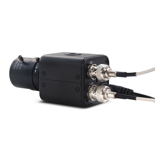 Mox HD SDI-Kamera 1080P kleiner Zoom, koaxiale digitale High-Definition-Industriekamera, Gerichtsverhandlung, Gastgeber, Sicherheitsinspektion, Konferenz, Video-Live-Übertragung, verbunden mit der Rundfunkstation, 2,8–12 mm Weitwinkel-Zoomobjektiv