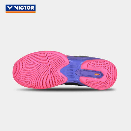 威克多（VICTOR）羽毛球鞋胜利启航A880透气轻量减震高弹耐磨运动鞋比赛训练羽球鞋 启航A880 C（黑） 40.5 (260mm)