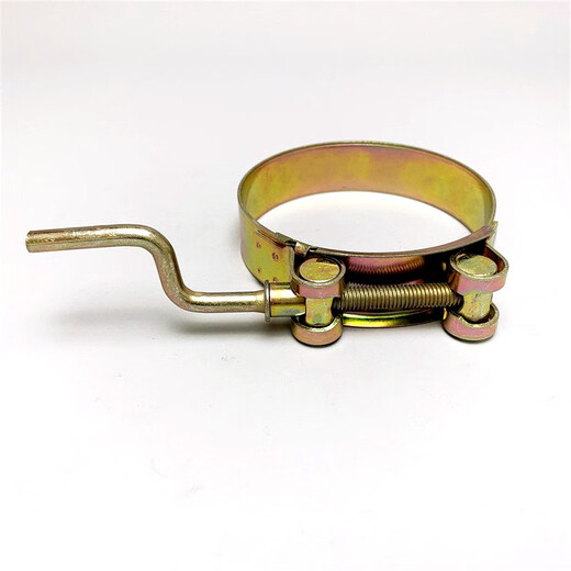 Zuankai galvanized hand-cranked powerful hose hoop crank handle hoop handle clamp iron galvanized European pipe clamp water pipe clamp pipe hoop hand-cranked 64-67