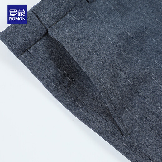 Luo Meng suit men's three-piece slim professional formal suit business groom's suit wedding dress men's suit