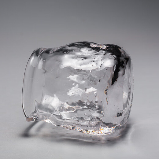 Rongshantang conformable crystal glass fair cup tea cup tea dispenser tea sea kungfu tea set accessories conformable crystal glass fair cup-Linggu