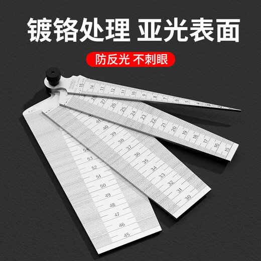 Mitzi gap gauge feeler gauge stainless steel wedge feeler gauge cone gauge aperture gauge plug gauge 1-15mm