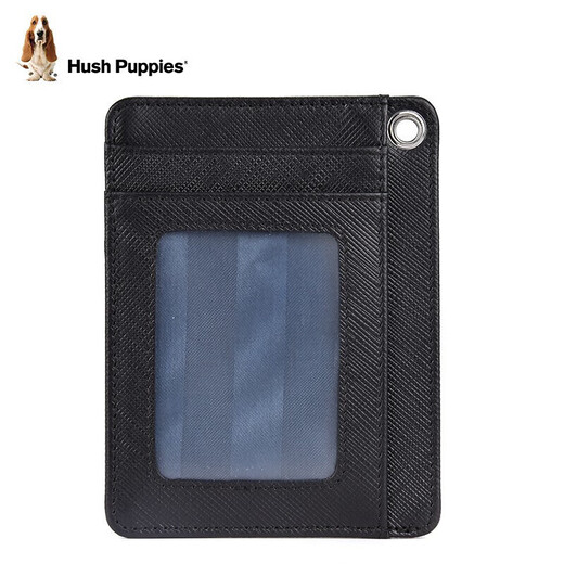 暇步士（Hush Puppies）卡包男超薄证件包便携银行卡包多功能防盗卡片包生日礼物礼盒装