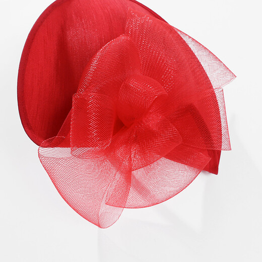 EE Fashion Top Hat Mesh Retro Elegant Headband for Women Black M(56-58cm)