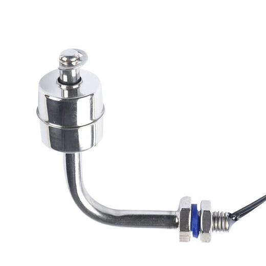 Schwimmerschalter Wasserspiegel Controller Seitenmontierter Edelstahl-Stahl-Biege Rohr kleiner Schwimmer Automatischer Flüssigkeitsspiegel-Schalter Länge 122 mm ESC12210 2A1 (unter 220 V)