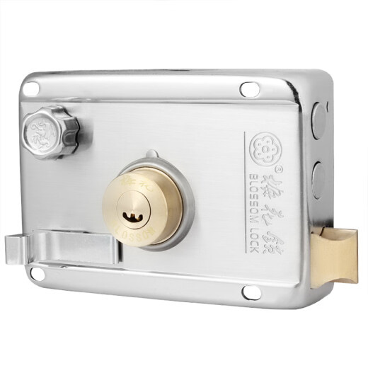 BLOSSOM anti-theft door lock exterior door lock old iron door wooden door lock indoor and outdoor door lock 9698 right opening