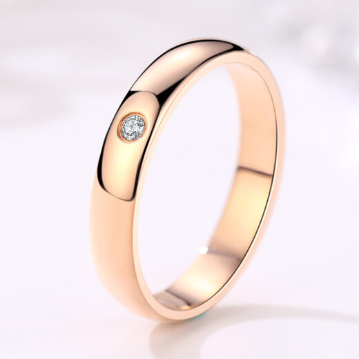 Xingmei Jewelry--Jane Eyre Classic Diamond Pair Ring 18K Color Gold Diamond Ring Couple PT Platinum Pair Ring Men's and Women's Wedding Engagement Ring/A Natural Pair Diamond Ring Counter Genuine Split Diamond White K Gold K Rose Gold K Gold