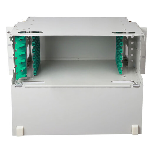 Carrier-grade 12-core ODF frame 24-port optical fiber distribution frame 48/72/96/144-core rack-mounted sub-frame unit box 144-core ODF fully equipped with FC