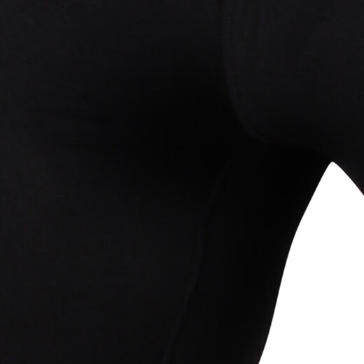 UCAN Rick's new men's tights, breathable elastic support base football tackle sports pants, game training, running, mid-waist short, black L