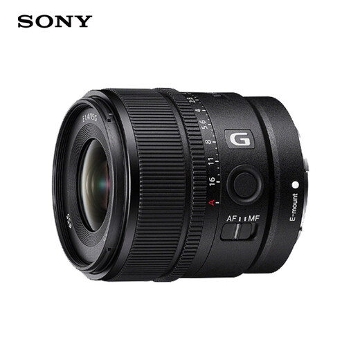 Sony (SONY) E 15mm F1.4 G ultra-wide-angle fixed focus G lens, lightweight and large aperture (SEL15F14G)