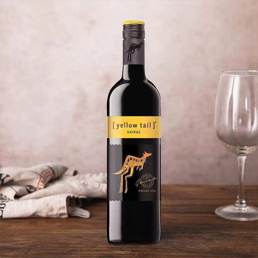 Желтый хвост (желтый хвост) в середине осени подарки World Series Syrah Red Wine 750 мл*6 Чилийское импортное красное вино