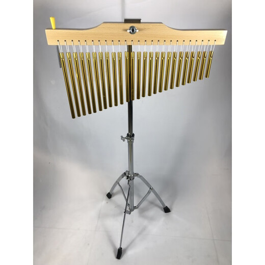 Jingyun percussion instruments/Olf teaching aids/36-tone wind chimes/Band accompaniment tree/with stand Point 36-tone golden wind chimes+stent