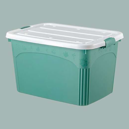 Chenzhi Shangpin Storage Box Moving Clothes Quilt Organizer Large Toy Storage Box Thickened Bedroom Dormitory Office Storage Yellow 280#(78*56*45cm)X6 Pulley