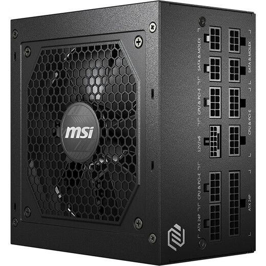 MSI MSI bewertet 850W Goldmedaille Vollmodul Netzteil ATX3.1/Native 16Pin/native PCIE5.1/Sieben Jahre Garantie/Adaptive 5080 Grafikkarte Mag A850GL
