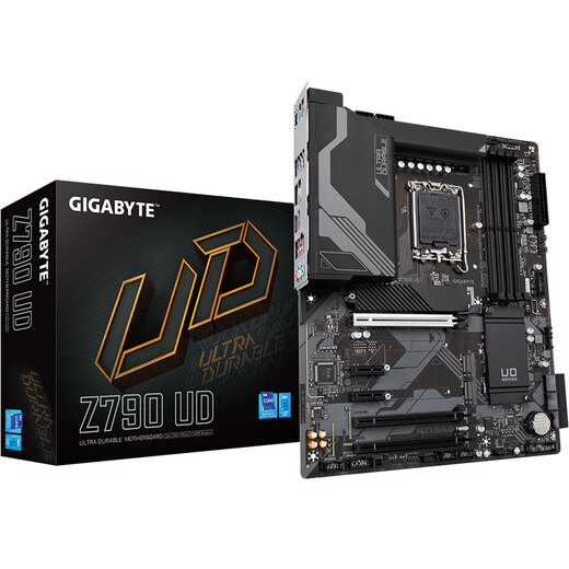 
GIGABYTE Z790 UD DDR5 motherboard supports 13th generation Core CPU 13900/13700/13600KF Intel LGA 1700