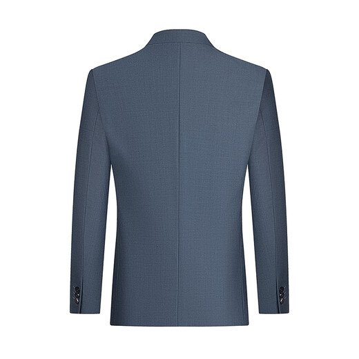 Qipai wool suit suit men's spring and autumn stand-up collar shoulder pad suit tunic dress