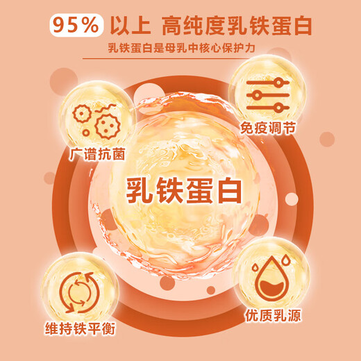 Jarrow杰诺乳铁蛋白胶囊增强人体免疫力成人预防换季猫咪可用美国进口 冻干乳铁蛋白 30粒/瓶