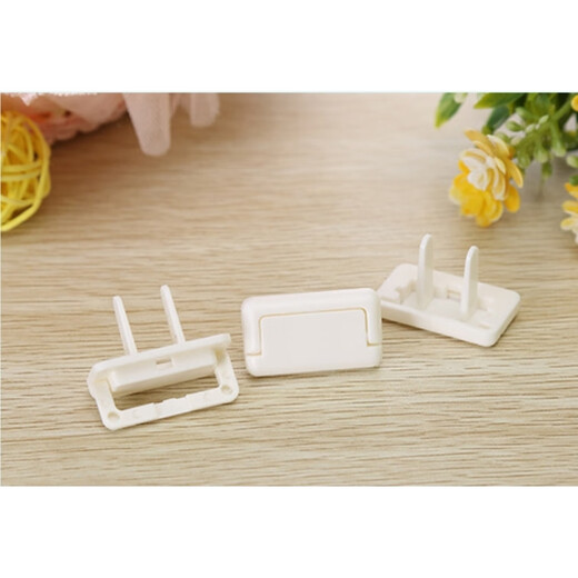 Socket protective cover for babies and children to prevent electric shock safety plug for children plugboard power jack plug insulating protective cover two holes 10 pcs No Specifications