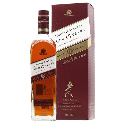 JOHNNIE WALKER Whiskey Blended Scotch Whiskey Foreign Liquor 15 Years Blended Malt (Sherry Version)