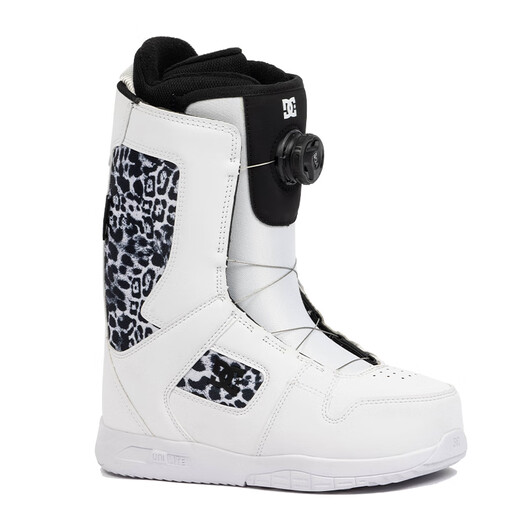 傲天极限2324款DC女款单板滑雪鞋PHASE BOA钢丝扣滑雪靴成人装备 23/24新款白黑色/现货 37.5