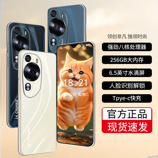 Gionees neue 256 GB Octa-Core Milliamp Lange Akkulaufzeit 4G Full Network Connection Dünne und billige große Bildschirmspiele E-Sport-Schüler und die älteren 100 Yuan Smartphone Fantasy Night Black 8 Core + 128 GB
