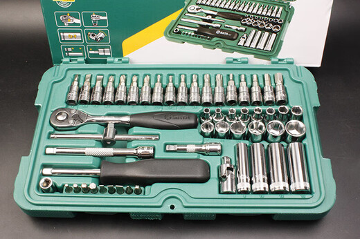 1/4 Xiaofei 52-teilige Hülleschlüsselset 0 Auto Reparatur Schnelle kleine Ratschenschlüssel-Werkzeugkastenzubehör 5mm Kurzschlärm 11304