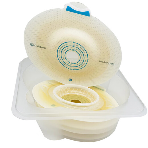 康乐保 Coloplast 胜舒Mio深凸底盘16961二件式造口袋凸面底盘60mm底盘 5个深凸底盘16961+5个11452不透明口袋
