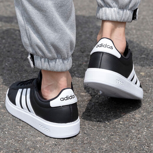 Zapatos casuales adidas zapatos para hombres zapatos para mujeres nuevos zapatos deportivos grandes cortes 2.0 zapatos de moda y versátiles gw9196 negros 41 (255 mm)